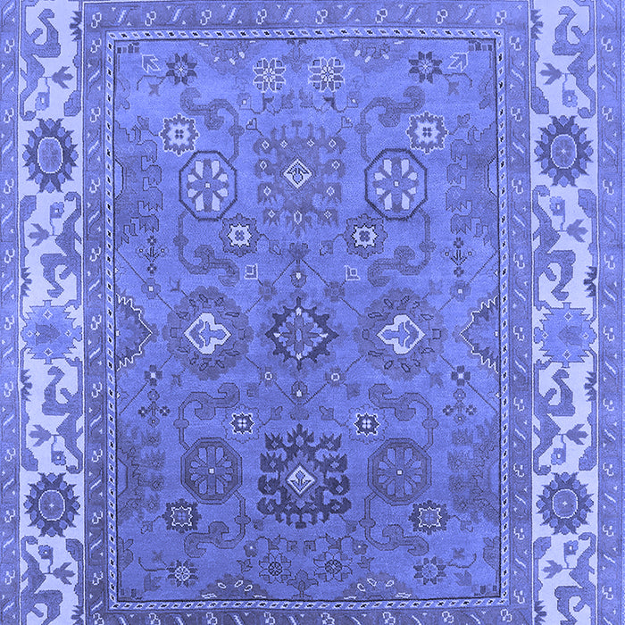 Oriental Blue Industrial Rug, urb1663blu