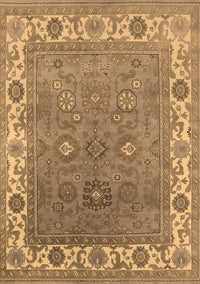 Oriental Brown Industrial Rug, urb1663brn