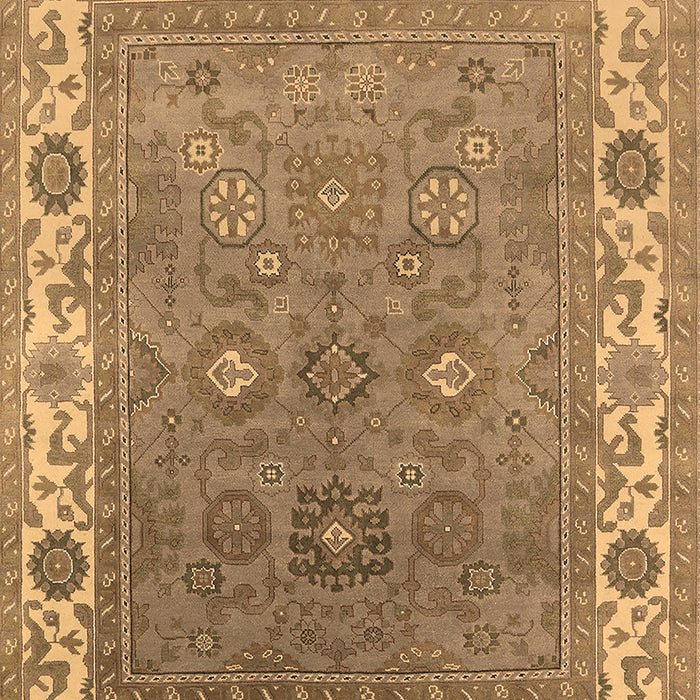 Oriental Brown Industrial Rug, urb1663brn