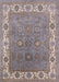 Mid-Century Modern Puce Purple Oriental Rug, urb1663