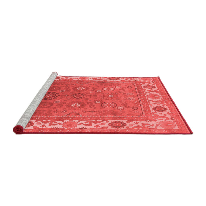 Industrial Red Washable Rugs