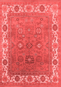 Oriental Red Industrial Rug, urb1663red