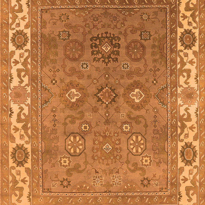 Oriental Orange Industrial Rug, urb1663org