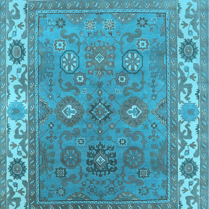 Oriental Light Blue Industrial Rug, urb1663lblu
