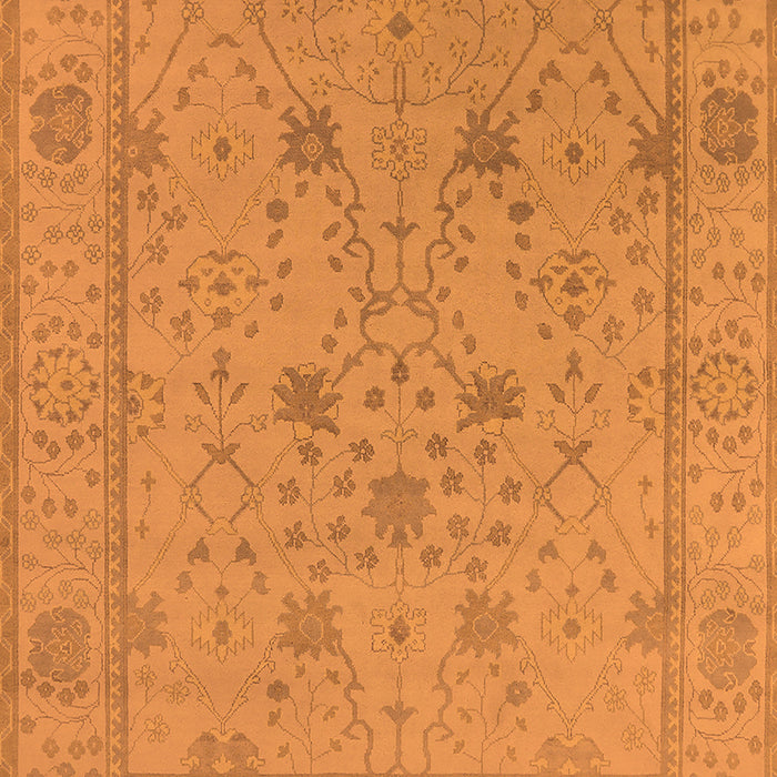 Machine Washable Oriental Orange Industrial Area Rugs, wshurb1664org