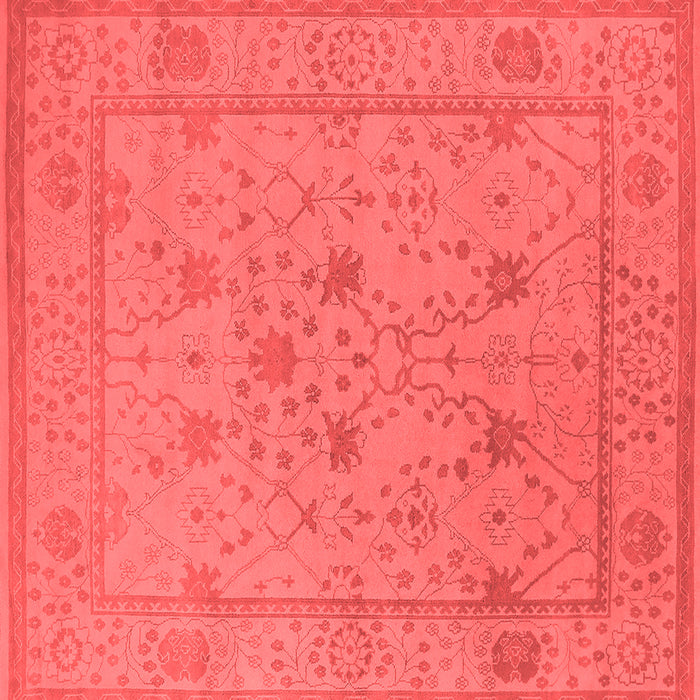 Oriental Red Industrial Rug, urb1664red
