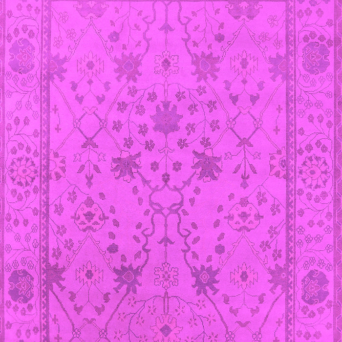Machine Washable Oriental Pink Industrial Rug, wshurb1664pnk