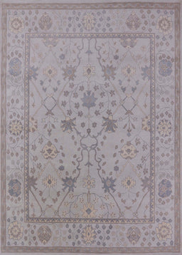 Mid-Century Modern Dark Gray Oriental Rug, urb1664