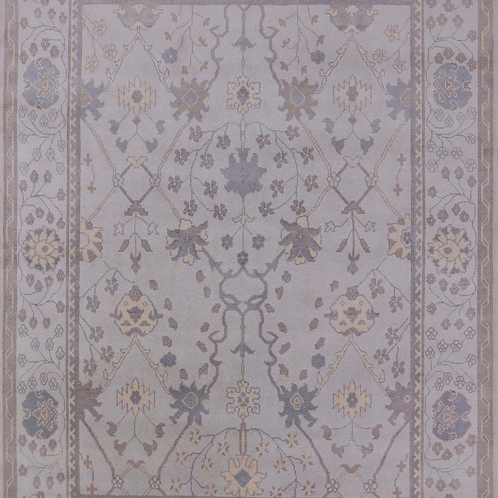 Mid-Century Modern Dark Gray Oriental Rug, urb1664