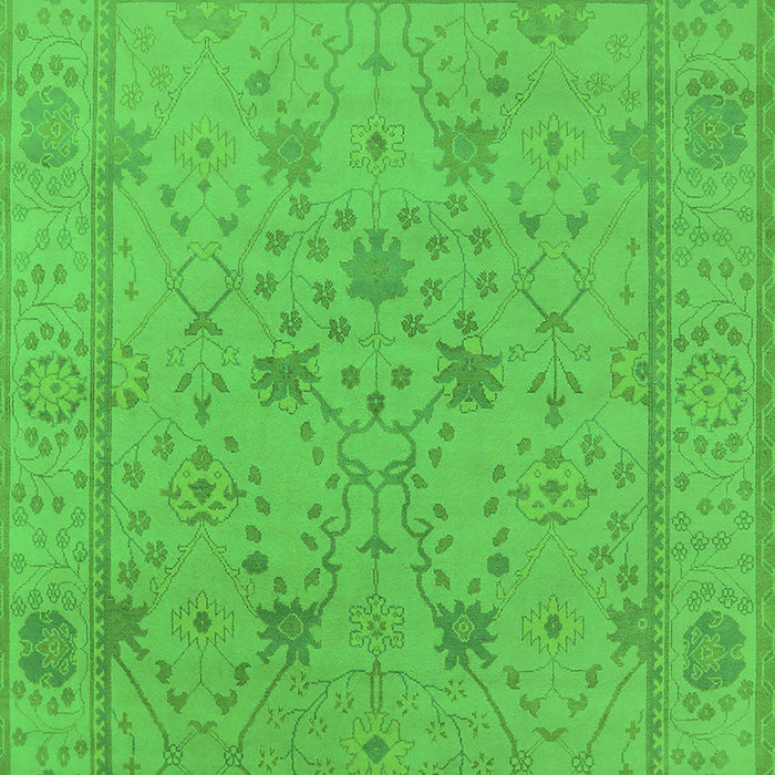 Oriental Green Industrial Rug, urb1664grn