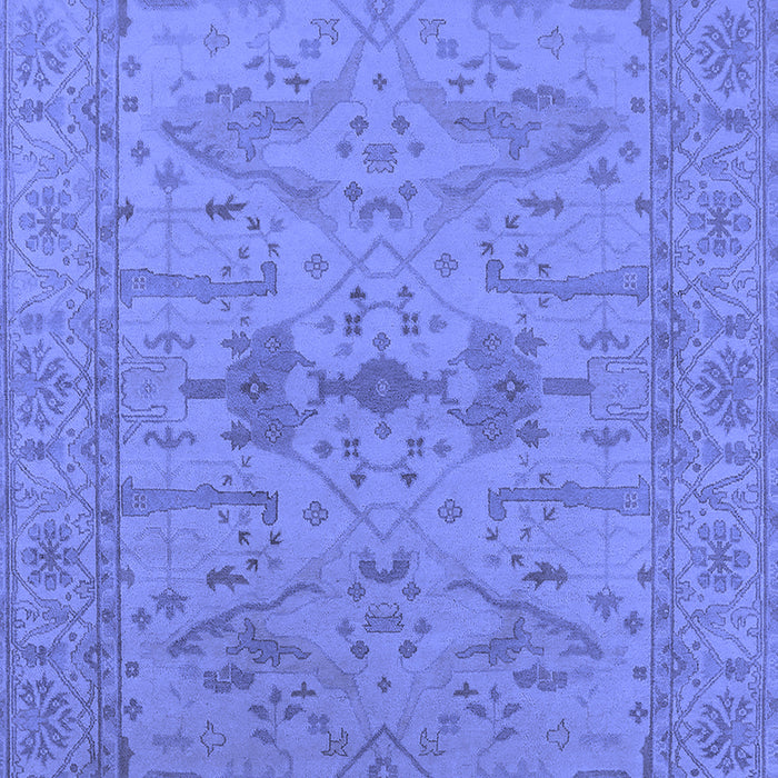 Oriental Blue Industrial Rug, urb1665blu
