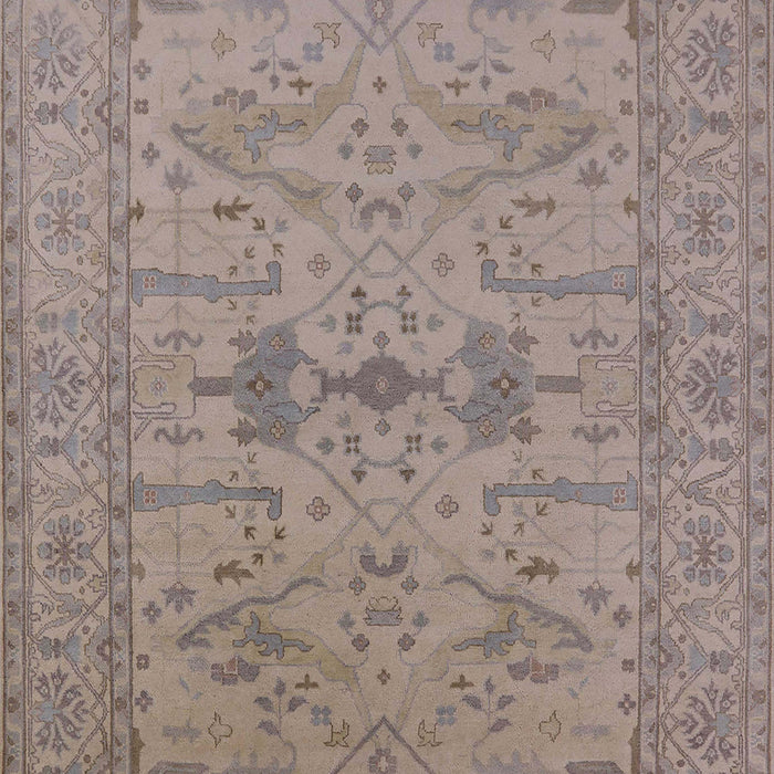 Mid-Century Modern Rose Purple Oriental Rug, urb1665