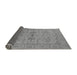 Sideview of Oriental Gray Industrial Rug, urb1665gry