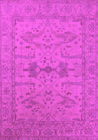 Oriental Pink Industrial Rug, urb1665pnk