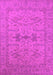 Oriental Pink Industrial Rug, urb1665pnk