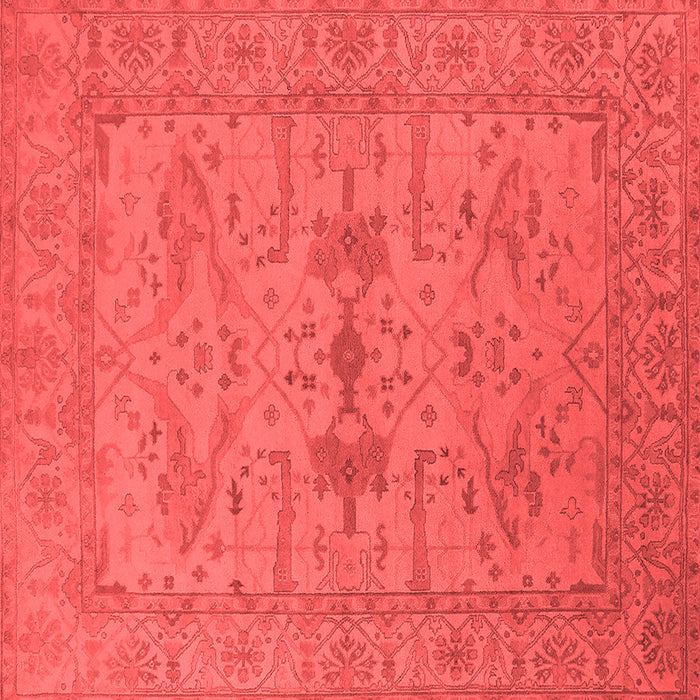 Oriental Red Industrial Rug, urb1665red