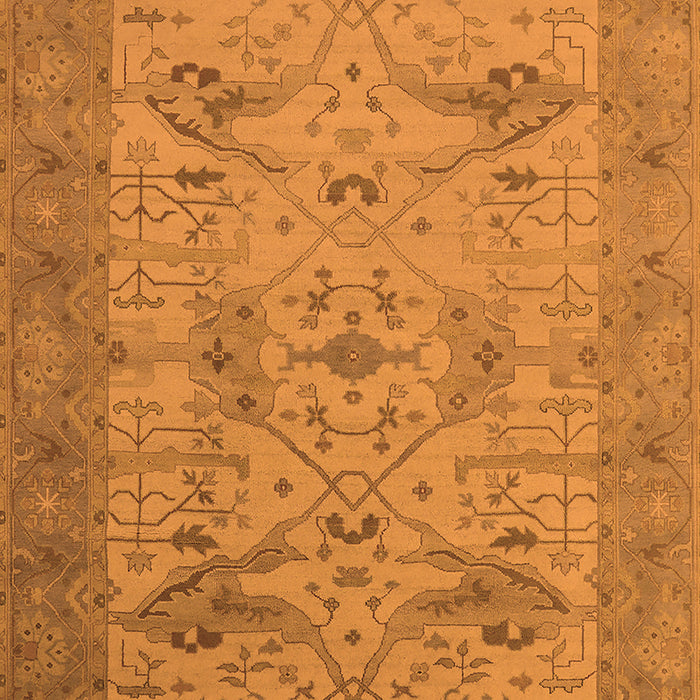 Oriental Orange Industrial Rug, urb1666org