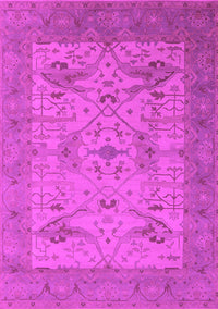 Oriental Pink Industrial Rug, urb1666pnk