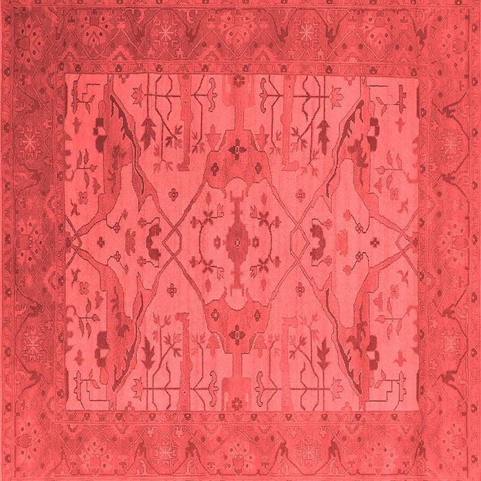 Oriental Red Industrial Rug, urb1666red