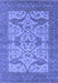 Oriental Blue Industrial Rug, urb1667blu