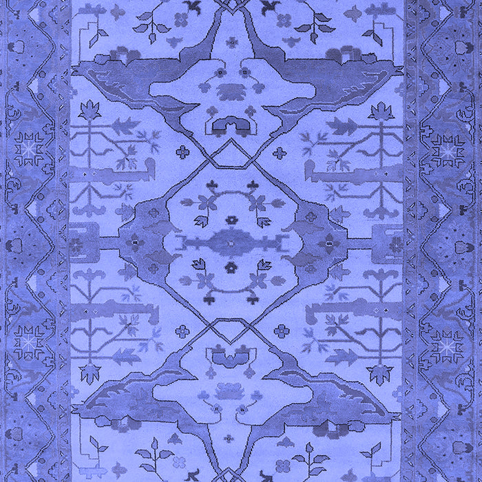 Oriental Blue Industrial Rug, urb1667blu