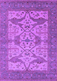 Oriental Purple Industrial Rug, urb1667pur