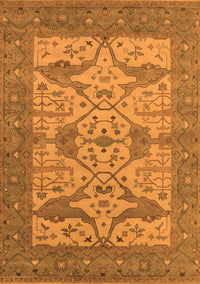 Oriental Orange Industrial Rug, urb1667org