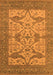 Oriental Orange Industrial Rug, urb1667org