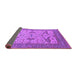 Sideview of Oriental Purple Industrial Rug, urb1667pur