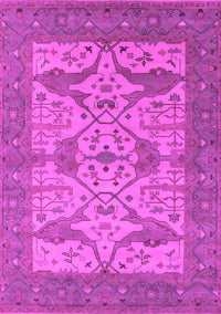 Oriental Pink Industrial Rug, urb1667pnk