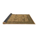 Sideview of Oriental Brown Industrial Rug, urb1667brn