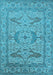 Oriental Light Blue Industrial Rug, urb1668lblu