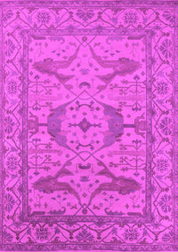 Oriental Pink Industrial Rug, urb1668pnk