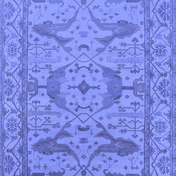 Oriental Blue Industrial Rug, urb1668blu