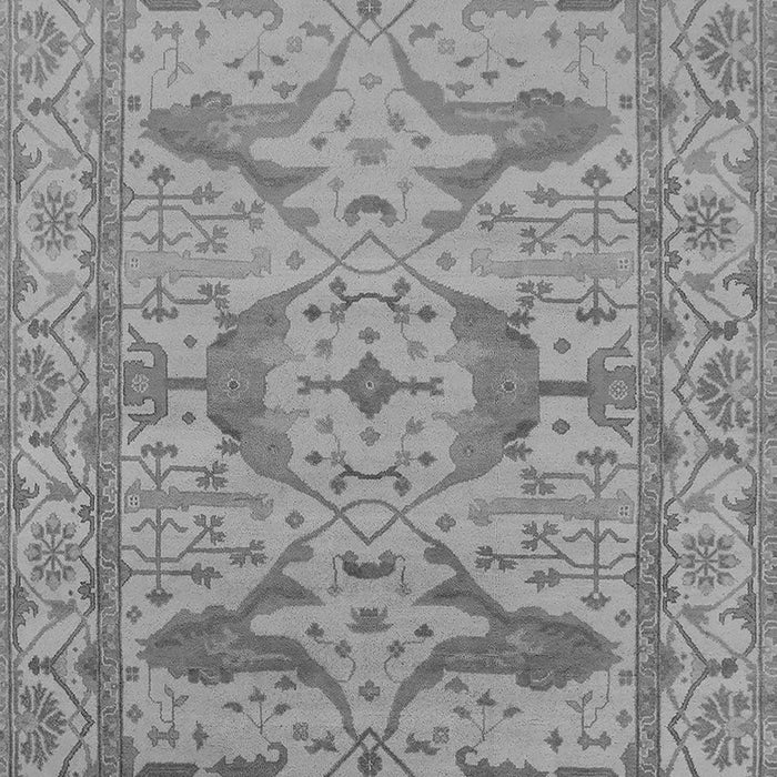 Oriental Gray Industrial Rug, urb1668gry