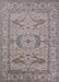 Mid-Century Modern Mauve Taupe Purple Oriental Rug, urb1668