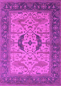 Oriental Pink Industrial Rug, urb1669pnk