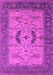 Oriental Pink Industrial Rug, urb1669pnk