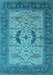 Oriental Light Blue Industrial Rug, urb1669lblu