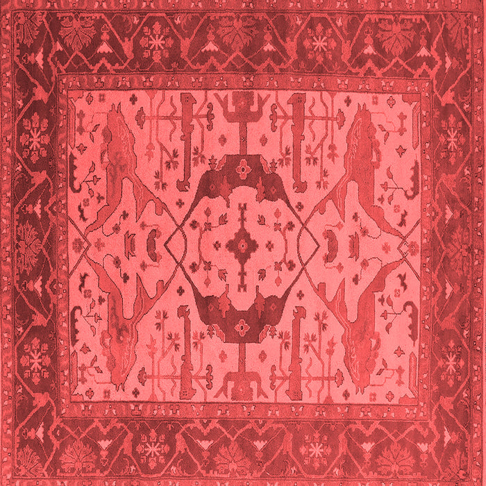 Oriental Red Industrial Rug, urb1669red