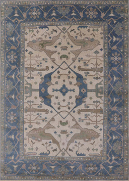 Mid-Century Modern Pink Oriental Rug, urb1669