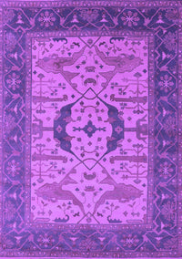 Oriental Purple Industrial Rug, urb1669pur