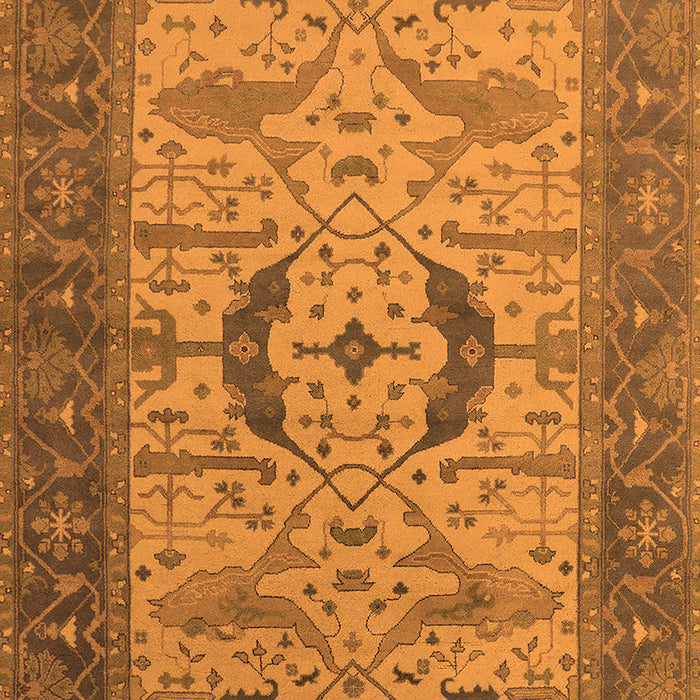 Machine Washable Oriental Orange Industrial Area Rugs, wshurb1669org