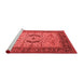 Industrial Red Washable Rugs