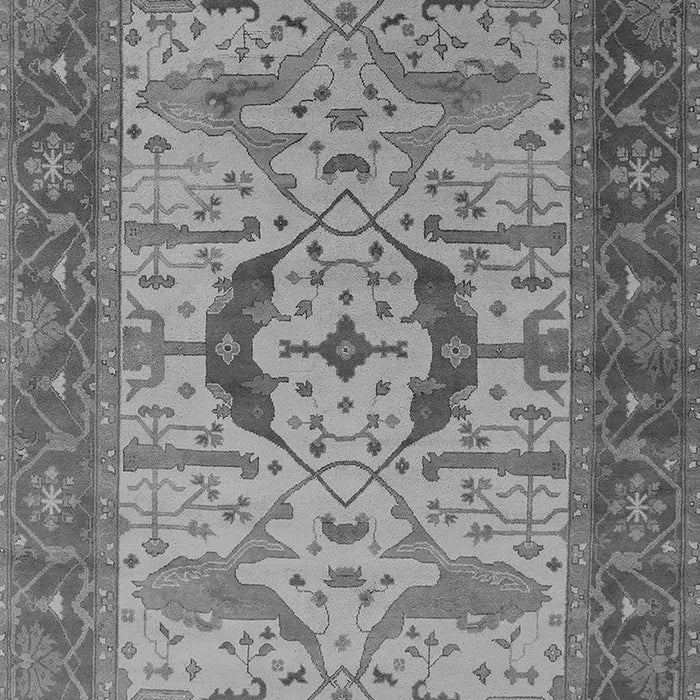 Oriental Gray Industrial Rug, urb1669gry