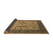 Sideview of Oriental Brown Industrial Rug, urb1669brn