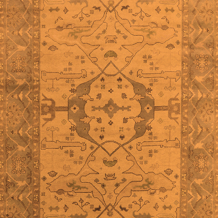 Oriental Orange Industrial Rug, urb1670org