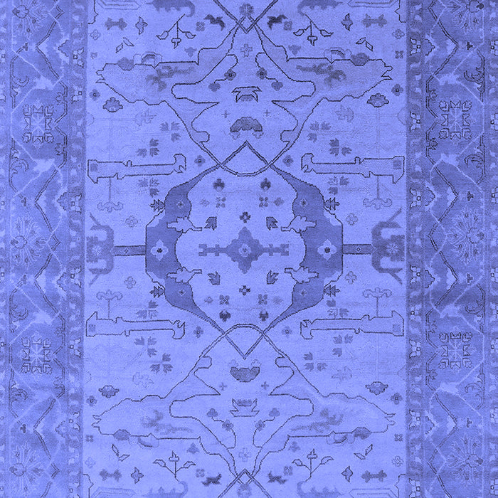 Oriental Blue Industrial Rug, urb1670blu