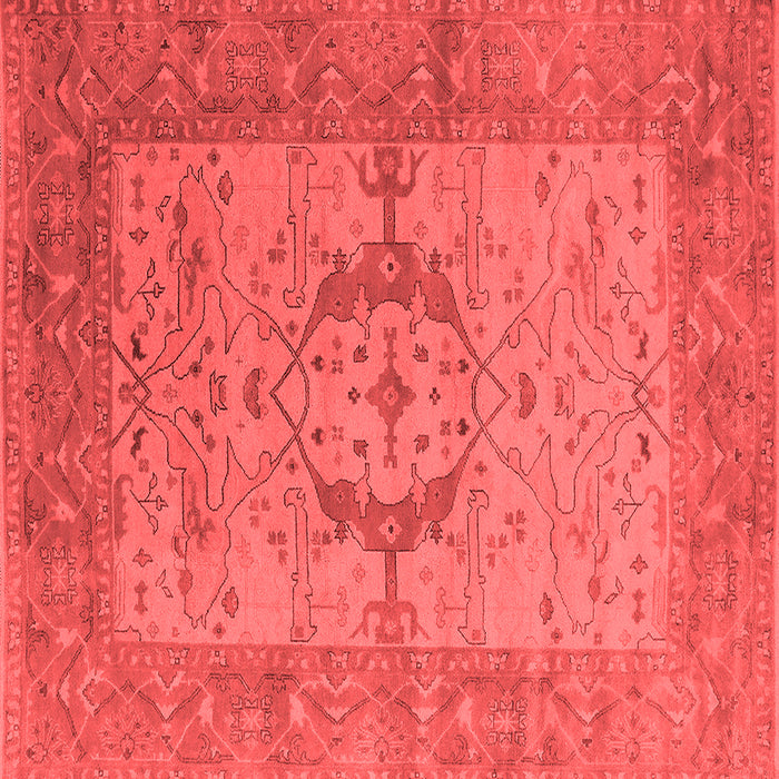 Oriental Red Industrial Rug, urb1670red
