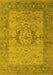 Oriental Yellow Industrial Rug, urb1670yw